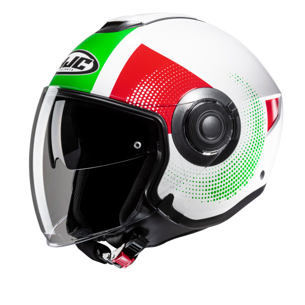 HJC Hjc i40n pyle mc41 green white red